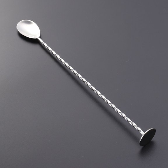 HONMEET Professional Stainless Steel Cocktail Swizzle Stick with Twisted Middle for Better Grip