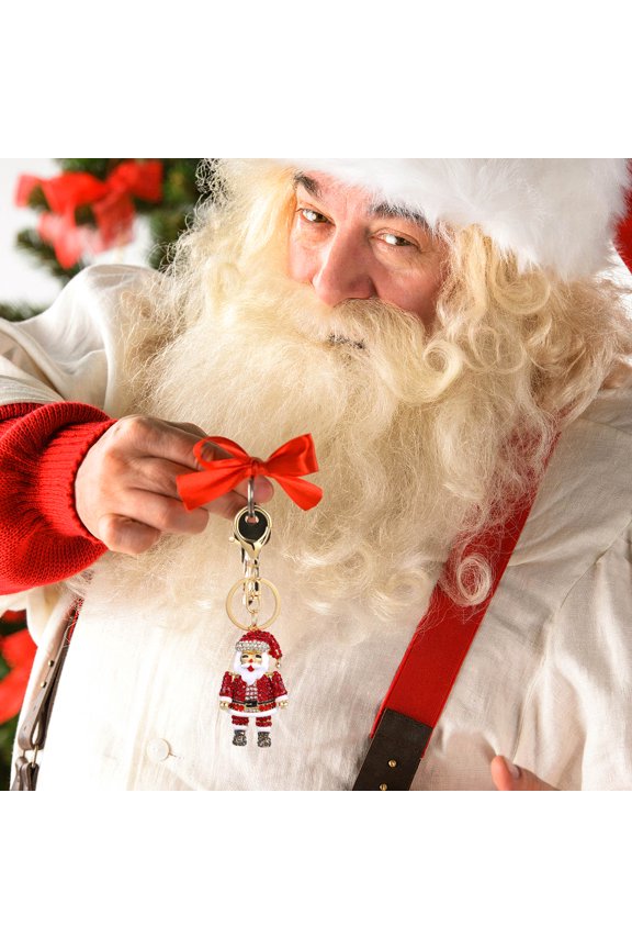 Purse Keychain Beautiful Keychain 1Pcs Red Key Decoration for Relatives