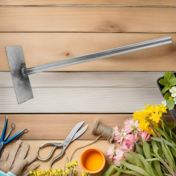 HONMEET Heavy Duty Metal Fireplace Shovel for Ash Removal in Fire Pit and Stove