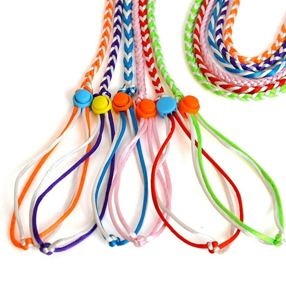 HONMEET Rat Harness Adjustable Pet Rope Assorted Color for Pet Rat Mouse Hamster Squirrel Rabbit 1Pcs