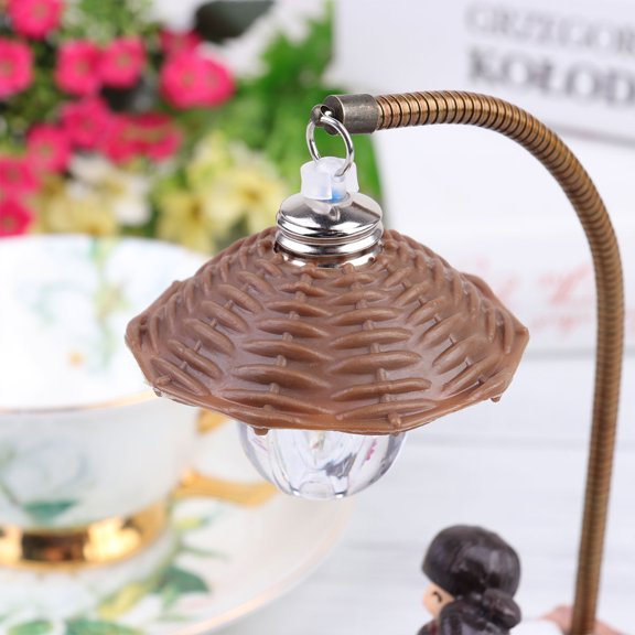 HONMEET Red Bedside Lamp Couple Night Light Creative Decorative Lamp for Bedroom Or Study