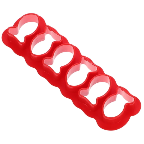 HONMEET Red Fish Shaped Biscuit Cutter, PP Material, Baking Tool for Cookies, Pastries, and Craft Projects