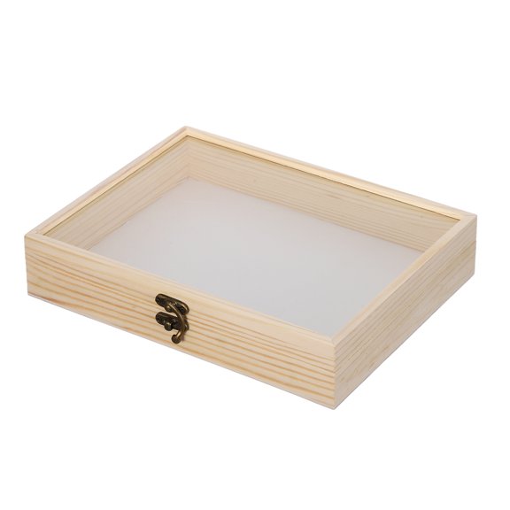HONMEET Butterfly Enclosure Box Insect Display Case, Wooden Specimen Frame