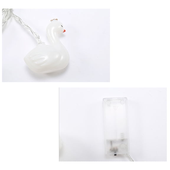 HONMEET White ng Light Decor with Chic Creative Design Ideal for Bedroom Patio and Stage Use
