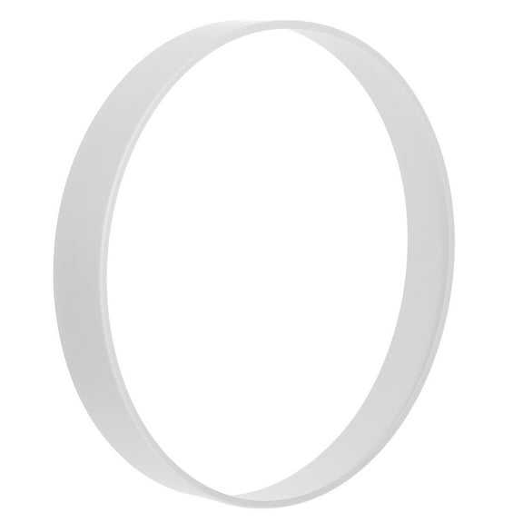 HONMEET White Metal Wall Clock Frame, Stylish and Easy to Install, Home Decor