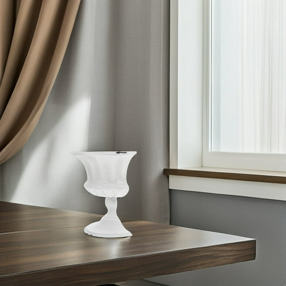 HONMEET Timeless Rustic Farmhouse Vase in White for Elegant Decoration