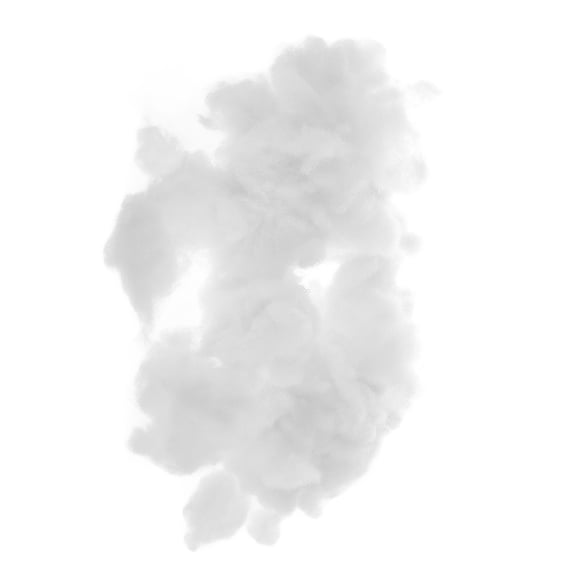 HONMEET White Fluff Toy Stuffing Cotton, Premium Combed Cotton Fill for Pillows, Crafts, and Projects, 1 Pack