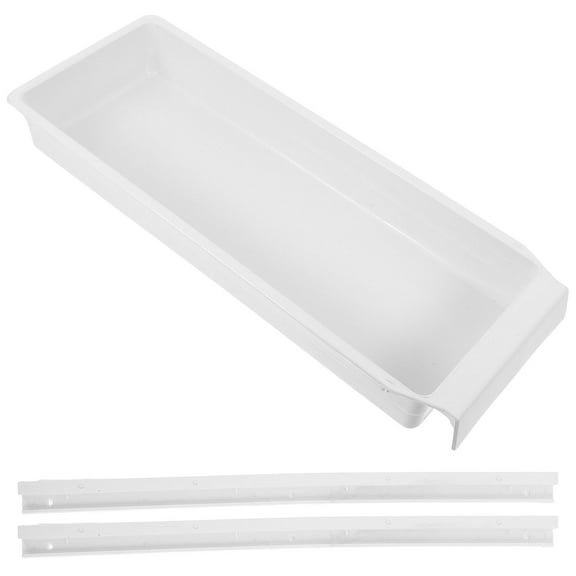 HONMEET Sewing Machine Tool Organizer with Light Grey Glide Rails, Space-Saving Design for Efficient Storage and Easy Access