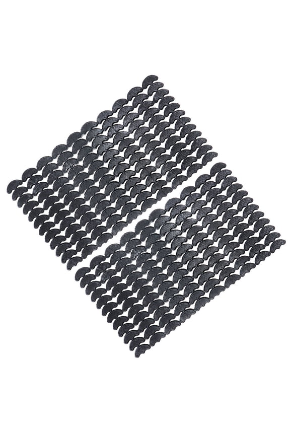 Anti Slip Black Shoe Sole Cushions with Glue Backing for Enhanced Grip and Sole Protection
