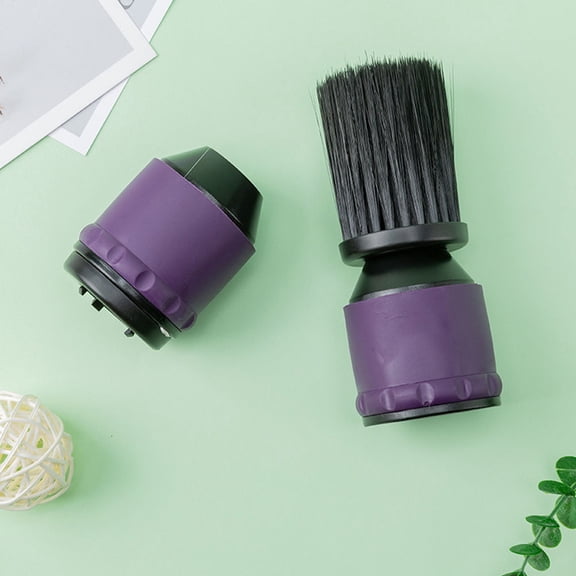 HONMEET Simple Design Neck Hair Brush for Salon Cleaning Broken Hair 1Pcs