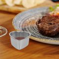 thumbnail image 1 of HONMEET Dipping Sauce Tray Heart Shape Stainless Steel 1Pack, 1 of 8
