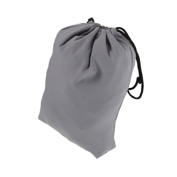 HONMEET Portable Grey Drawstring Storage Pouch Organizer for Outdoor Jackets and Gear, Lightweight