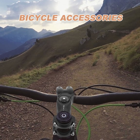 HONMEET Lightweight Black Bike Stem Riser Handlebar Extender for Mountain Bikes