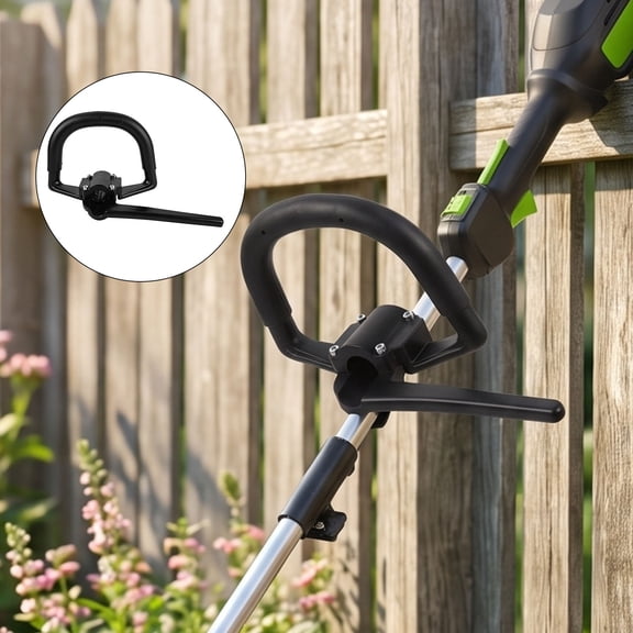 HONMEET String Trimmer Handle Extension Black for Comfortable Grip and Enhanced Maneuverability