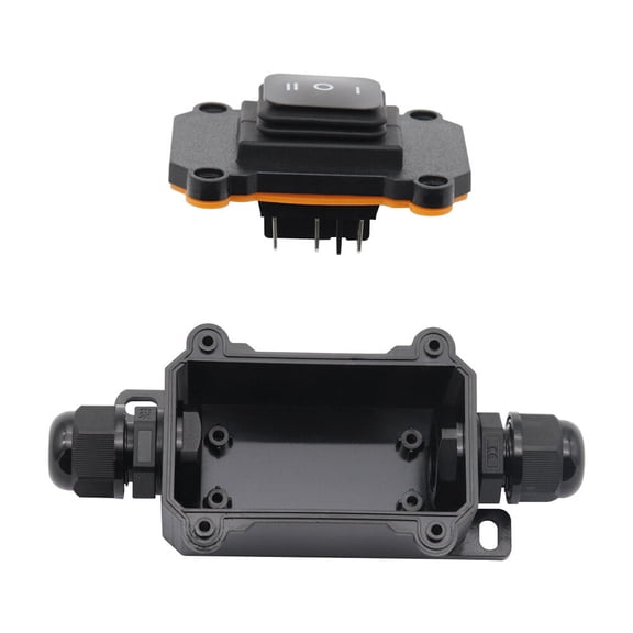HONMEET Three-Speed Junction Box with Reinforced Shell for Water Pumps, Washers, and Home Appliances