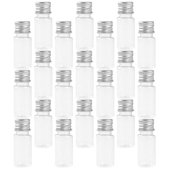HONMEET Plastic Test Tubes with Lids, Transparent, Airtight Storage, Leak-Proof, 36Pcs