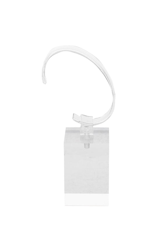 Clear Plastic Watch Stand for Bracelets and Watches Home Decoration