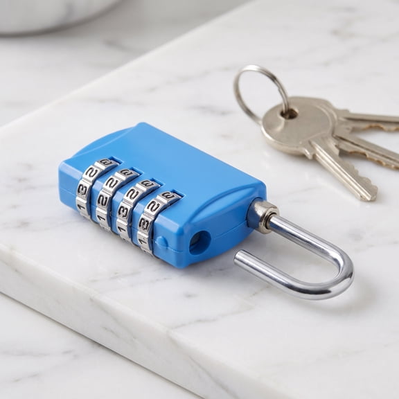 HONMEET Resettable Blue Combination Lock Customs Tsa Approved for Luggage and Travel Security