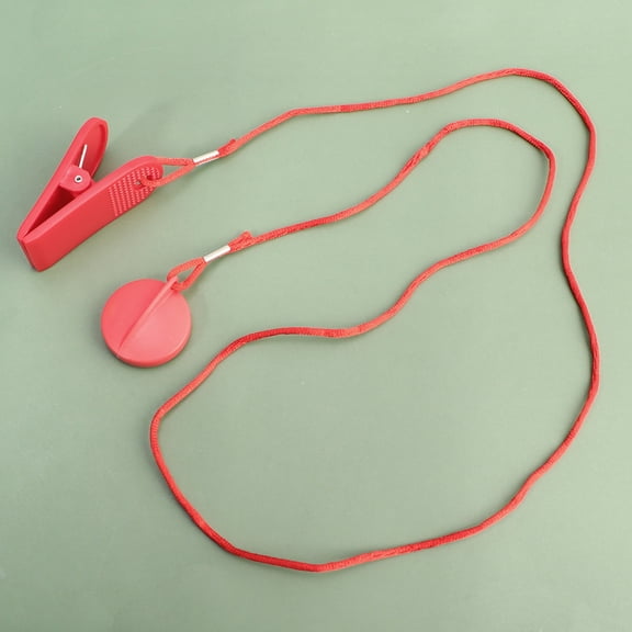 HONMEET Plastic Treadmill Lock in Red Color for Enhanced Safety and Injury Prevention