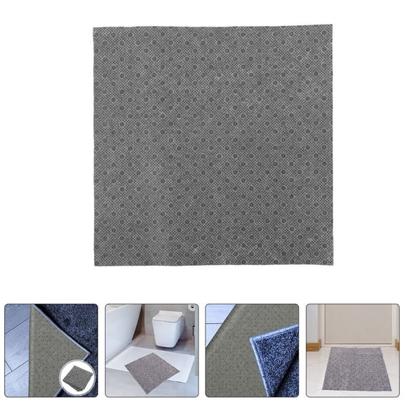 HONMEET Grey Nonwoven Non- Carpet Backing Fabric for Rug Tufting and Carpet Making, and Easy to Use