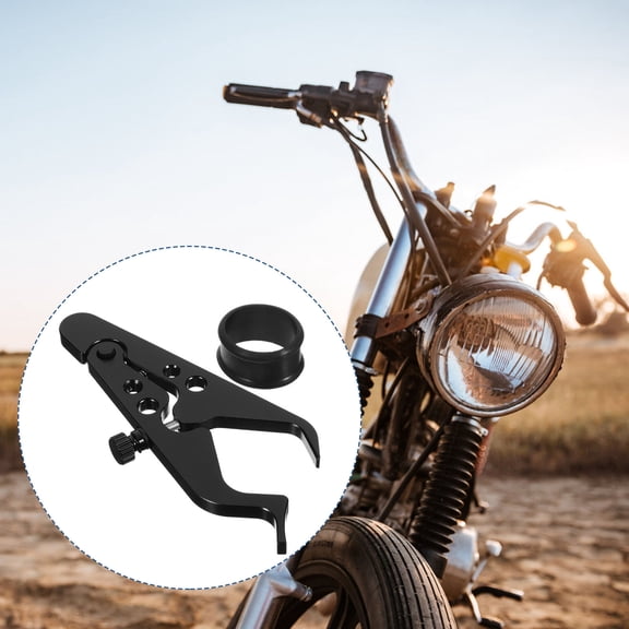 HONMEET Universal Motorcycle Throttle Lock Cruise Control Clip for Motorbike with Easy Installation