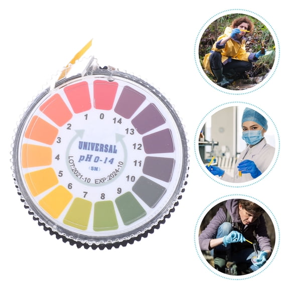 HONMEET Acid Alkalinity PH Test Paper Roll Universal Liquid PH Test Paper for Precise Testing