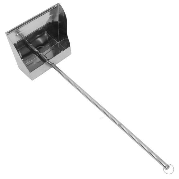 HONMEET Upright Dust Pan Stainless Steel For Indoor Cleaning 1Pack