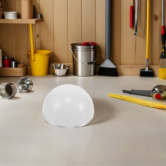 HONMEET Vanity Mirror Light Shade Replacement with Hemispherical Design and Aluminum Base