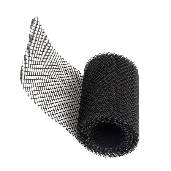 LITINKIMI Black Gutter Cover Mesh Roll for Preventing Clogs and Overflow on Roof and Garden Gutters