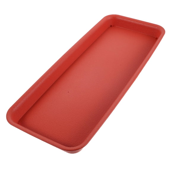 HONMEET Thick Resin Rectangular Plant Drainage Tray for Indoor and Outdoor