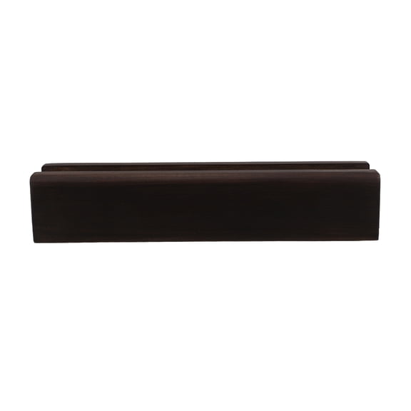 HONMEET Wooden Mirror Base Holder Dark Grey Rectangular Minimalist Style for Home Decor 1Pack