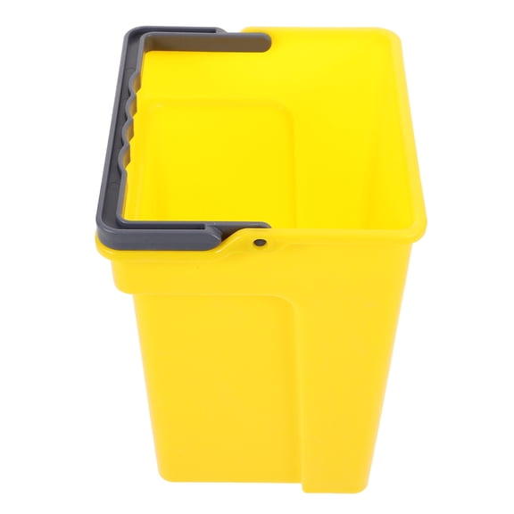 HONMEET Versatile Yellow Cleaning Bucket with Handle for Household Laundry and Gardening Tasks