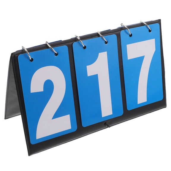 HONMEET Portable Sports Scoreboard Flipper, Lightweight and High Visibility for Indoor and Outdoor Games, Easy to Carry