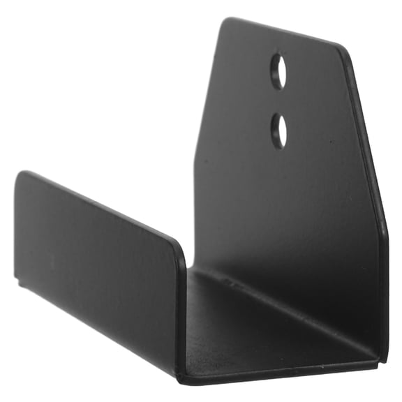 HONMEET Heavy Duty Wall Mounted Utility Rack in Black - Garage Blower Holder for Efficient Tool Storage and Organization
