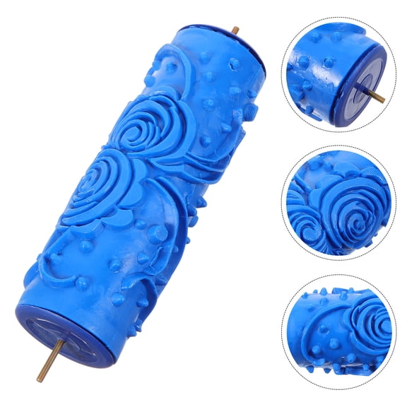 HONMEET Rubber Glue Paint Roller with Vivid Pattern Design Lightweight for Wall Painting