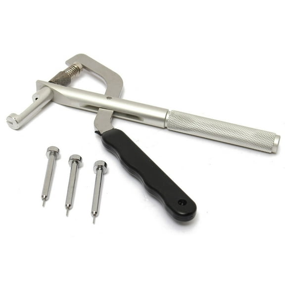 HONMEET Watch Repair Tool Kit with Steel Band Pin Remover and Replaceable Pins for Easy Watch Strap Adjustment