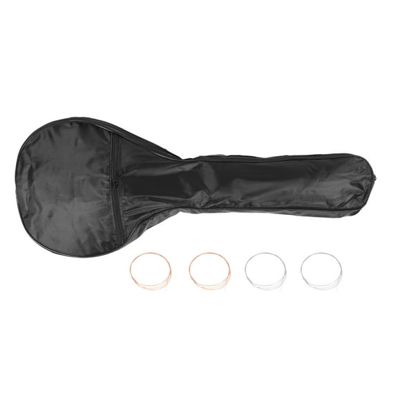 HONMEET Mandolin Carry Bag with Adjustable Strap for Travel, Practice, and Storage - Protective Case