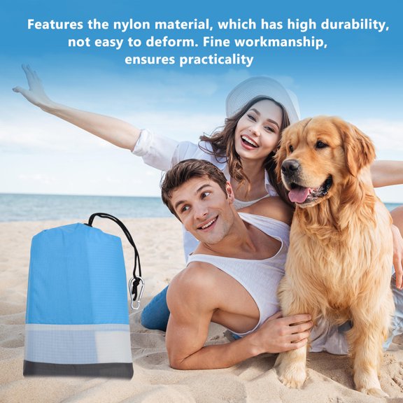 HONMEET Nylon Beach Cushion with Sand Resistance for Camping and Picnics