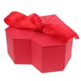 thumbnail image 1 of HONMEET Heart Shaped Box Red Paper and Polyester for Wrapping Unique Design Multifunctional, 1 of 6