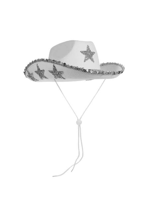 Western Hat 1Pcs Cowgirl Cap with Adjustable Rope and Comfortable to Wear for Events and Weddings