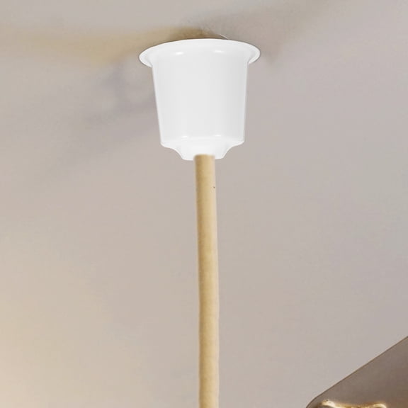 HONMEET Plastic Ceiling Fan Canopy Cover, Ceiling Plate for Home and Office Fan Mounting Replacement Accessories