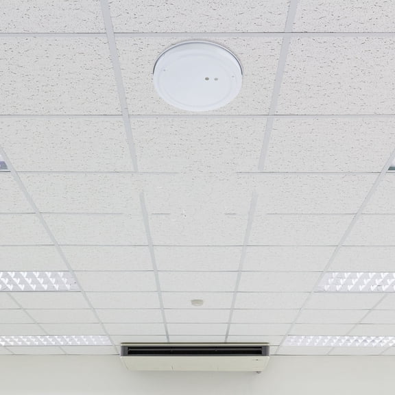 HONMEET White Iron Ceiling Light Cover Plate Versatile Easy Install for Home and Office