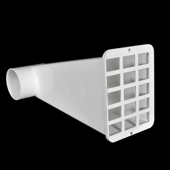 HONMEET Water Collection Downspout Diverter with PVC Construction for Gutter Systems