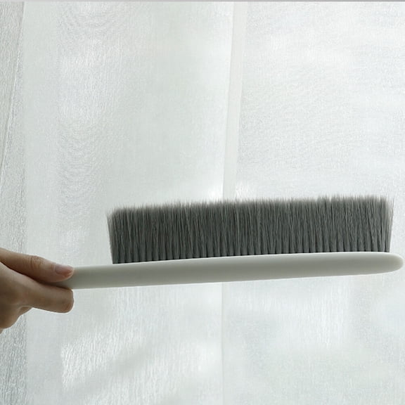 HONMEET Forest Wind Bed Brush White Soft Bristles for Quilt Carpet Dusting