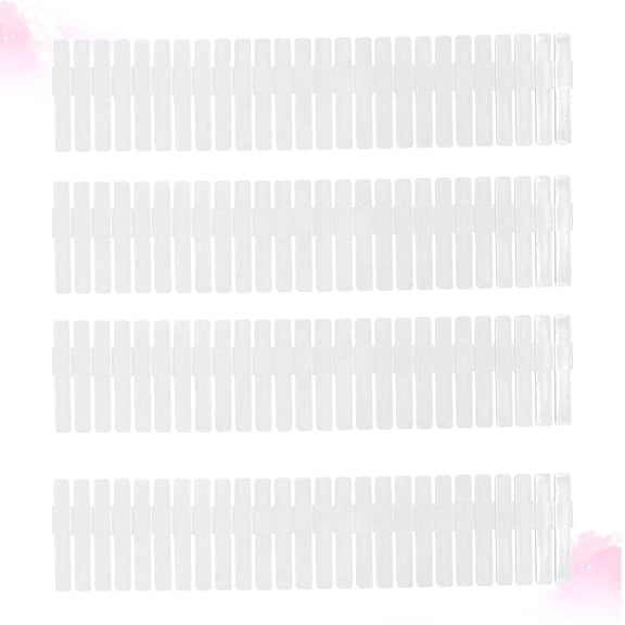 HONMEET White PP Adjustable Drawer Dividers, Organizer Inserts for Kitchen Utensils, Dresser, Closet and Office Storage Solutions