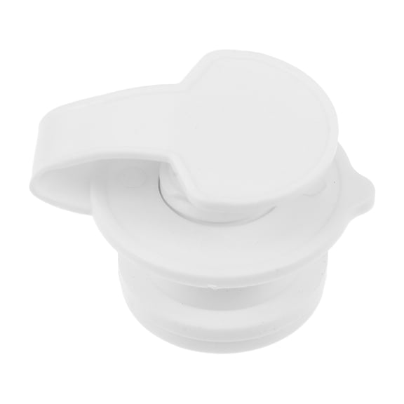 HONMEET Insulated Cooler Drain Plug, White Plastic, Extended Shaft, High Temperature Resistant