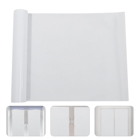 HONMEET Security Window Film Frosted Glass Window Film Pvc White 1Pcs For Office