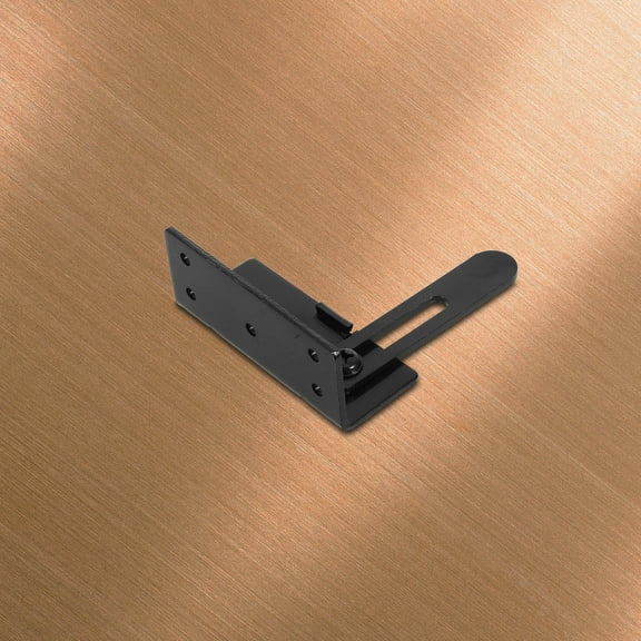 HONMEET Black Metal Window Limiter for Home Safety and Stable Window Control Device, Security Lock