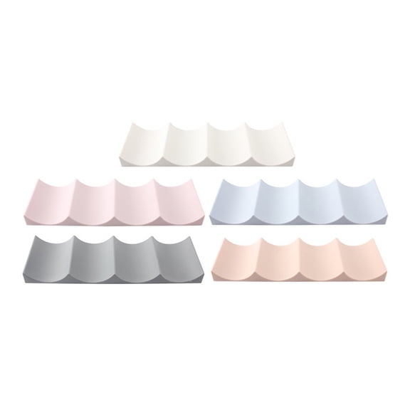 HONMEET Khaki Wine Bottle Holder for Fridge, Horizontal Stackable Organizer Rack, PP Material, 1-Piece Storage Solution