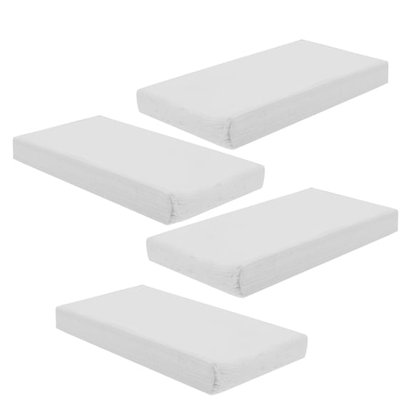 HONMEET 50Sheets Wood Pulp Tissue Refill White for Car Napkin Holder Convenience